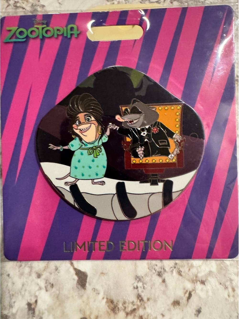 Disney Zootopia Exclusive Pin WDI Walt Disney World 2019 LE 300